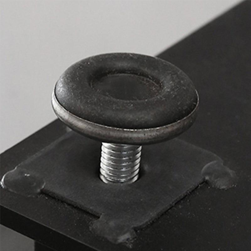 Industrial Style Bar Table Faux Marble Rectangle Bistro Bar Desk with Sled Base