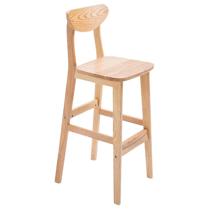 Contemporary Dessert Shop Stool Matte Finish Upholstered Bar Stools