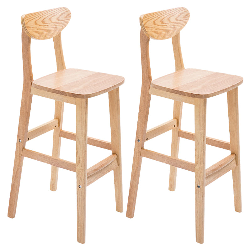 Contemporary Dessert Shop Stool Matte Finish Upholstered Bar Stools