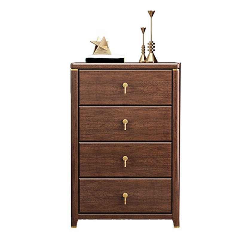 15.6-inch American Traditional Dresser Solid Wood Storage Chest Dresser