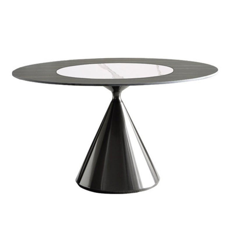Stone Top Dining Table Modern Pedestal Dining Table for Home