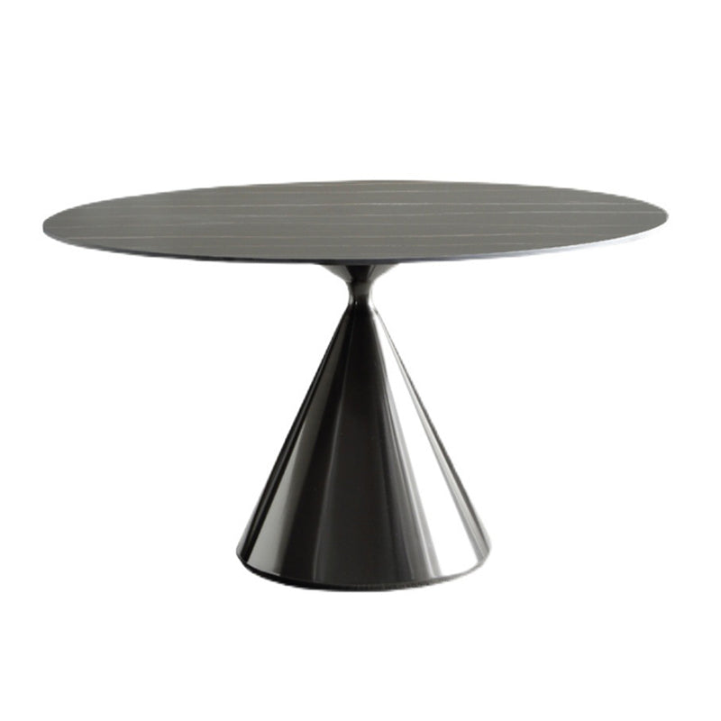 Stone Top Dining Table Modern Pedestal Dining Table for Home