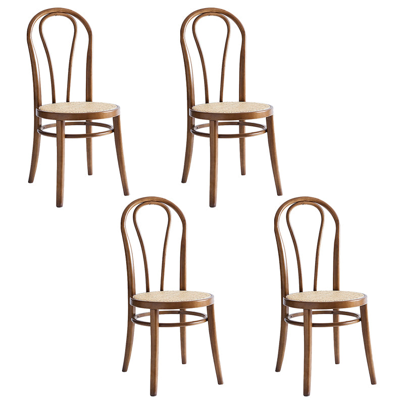 Solid Wood Dining Accent Chair Traditional Dining Room Chair