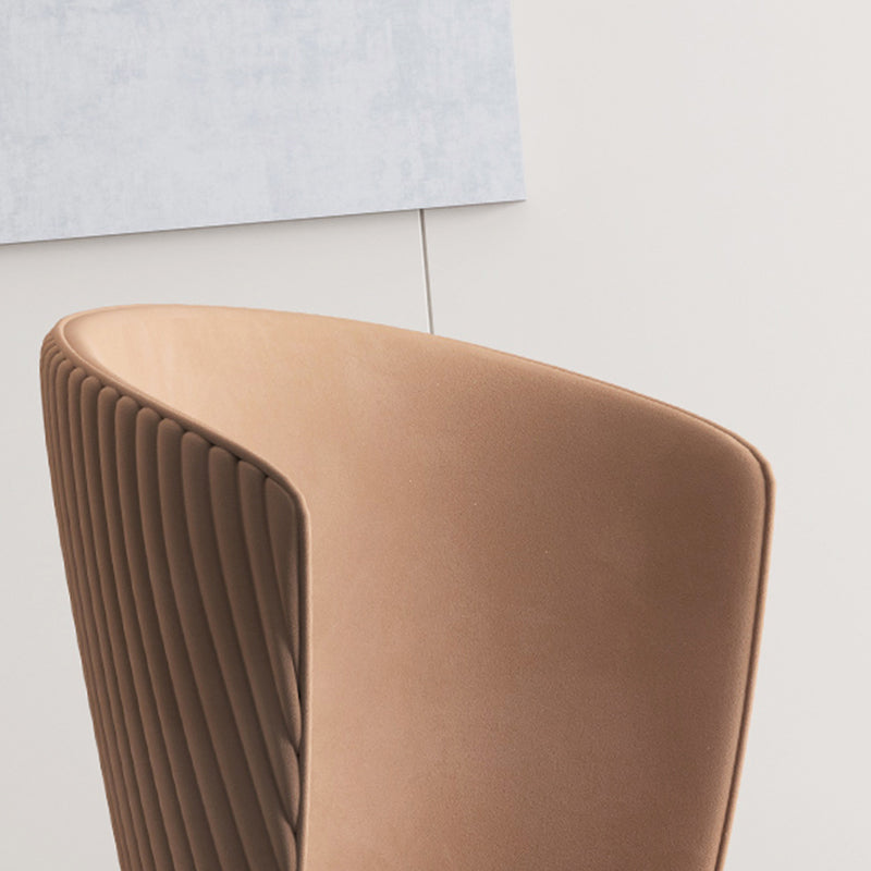 Modern Dining Chairs Armless Dining Chair with Wooden Legs for Kitchen