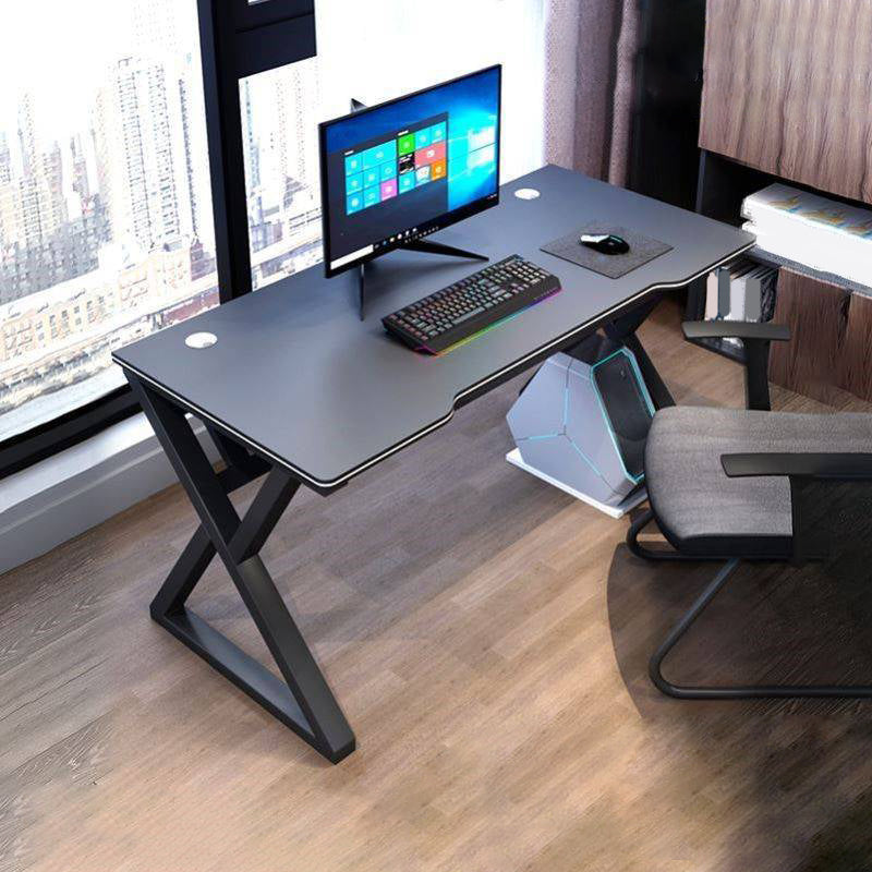 Ergonomic Trestle Gaming Desk Modern Computer Desk for Dormitory