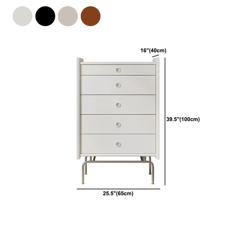 Modern & Contemporary Chest Square Accent Chest in Antique Finish