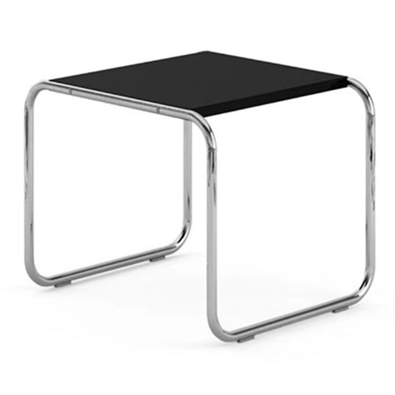 Contemporary Simple Sled Coffee Table Rectangular Wood Top Cocktail Table Set