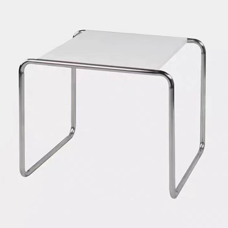 Contemporary Simple Sled Coffee Table Rectangular Wood Top Cocktail Table Set
