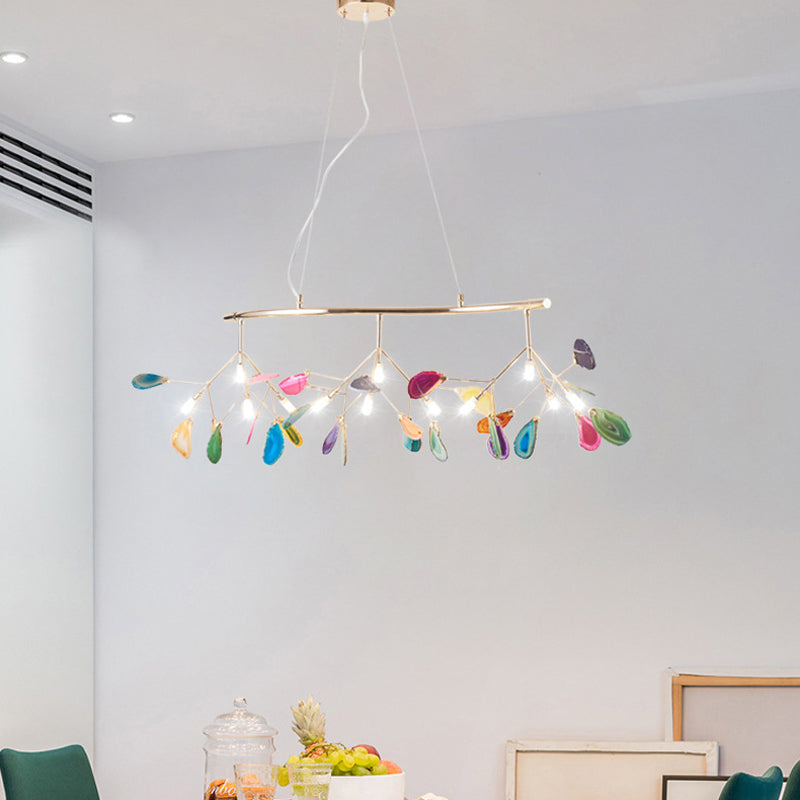 Modern Firefly Island Pendant Lights Metal Multiple-Light Island Light Fixtures