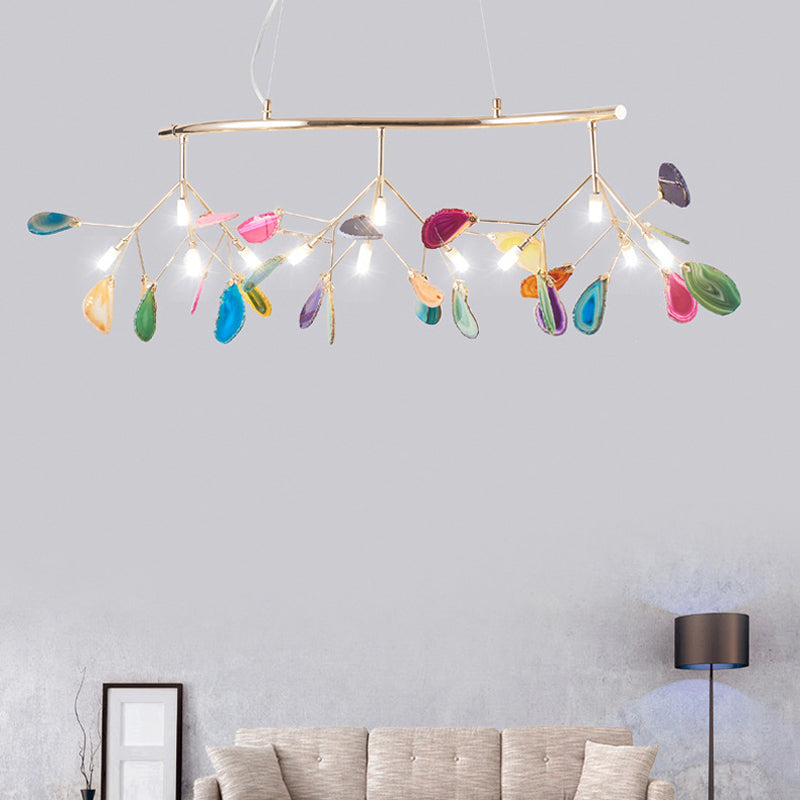Modern Firefly Island Pendant Lights Metal Multiple-Light Island Light Fixtures