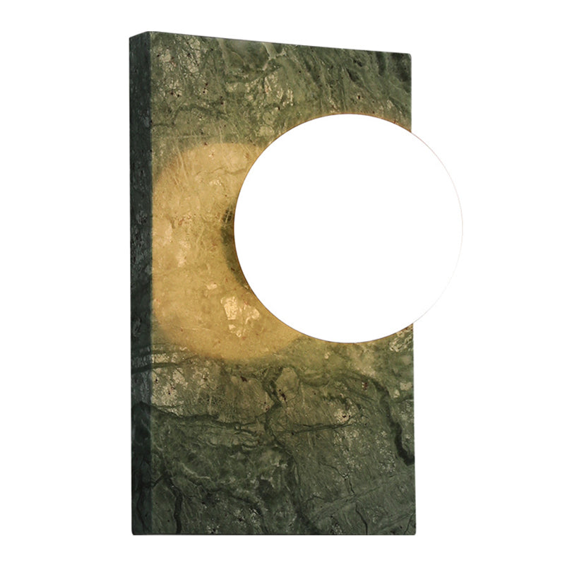 Stone Sphere Wall Sconce Lighting Modern Style 1 Light Wall Lamps