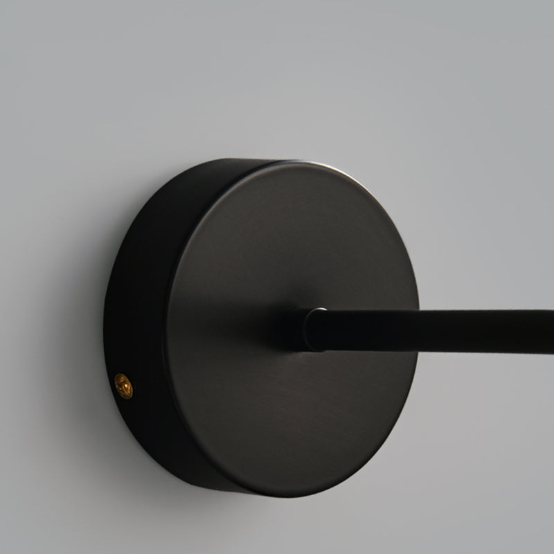 Oval Shade Metal Wall Sconce Modern 1 Light Wall Mount Lighting
