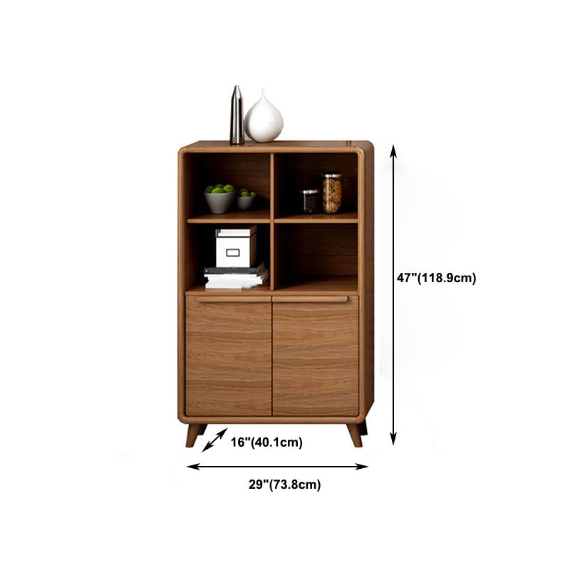 Bedroom Dresser Modern Solid Wood Storage Chest with Drawers