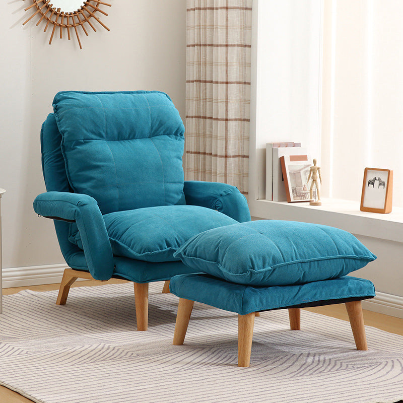 Contemporary Fabric Removable Cushions With Loose Cover Lounge Chair