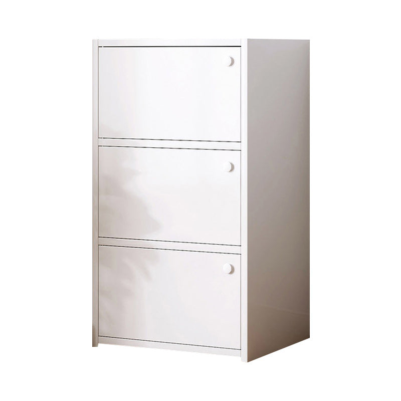 Contemporary Accent Cabinet with Doors Scratch Resistant Storage Cabinet
