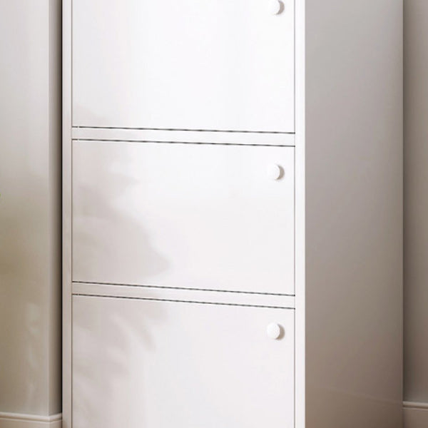 Contemporary Accent Cabinet with Doors Scratch Resistant Storage Cabinet