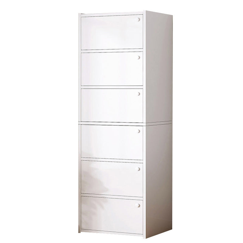 Contemporary Accent Cabinet with Doors Scratch Resistant Storage Cabinet
