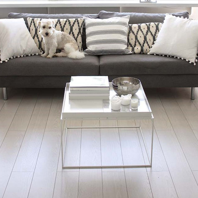 Square Iron Coffee Table Modernism Simple Frame Cocktail Table