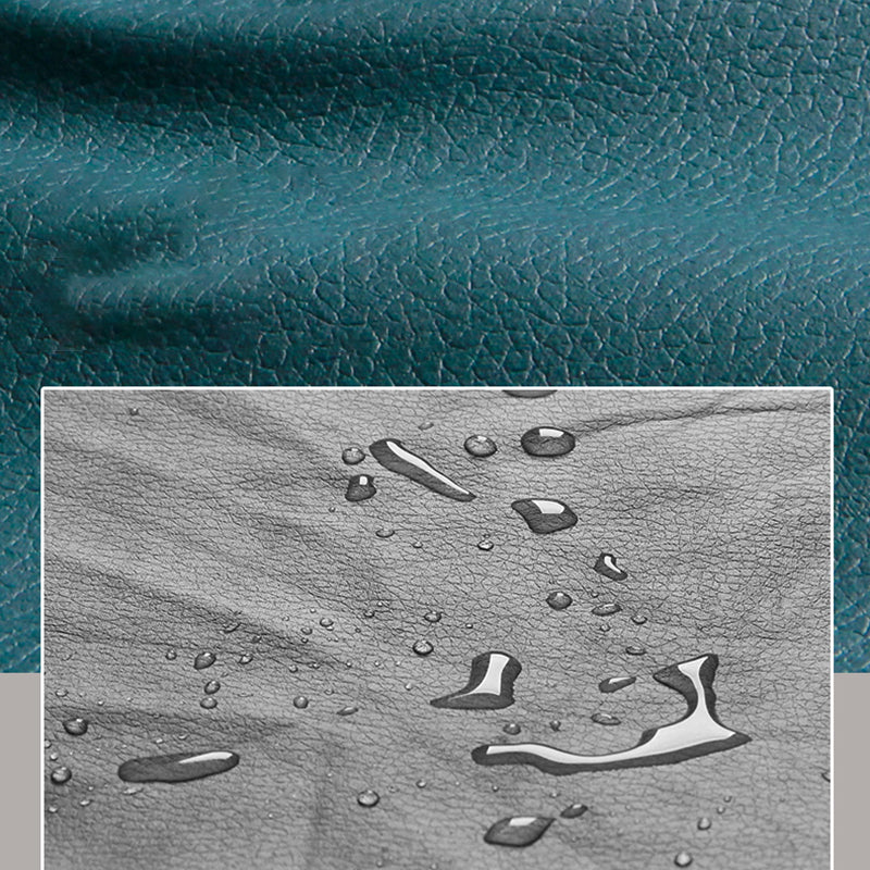 32.3" H 3-seater Faux Leather Square Arm Sofa for Living Room with storage