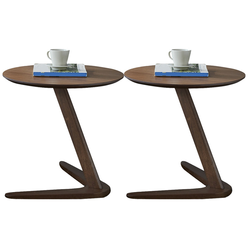 19.69 inch Wide Scandinavian Sofa Side Accent Table Solid Wood Side End Table