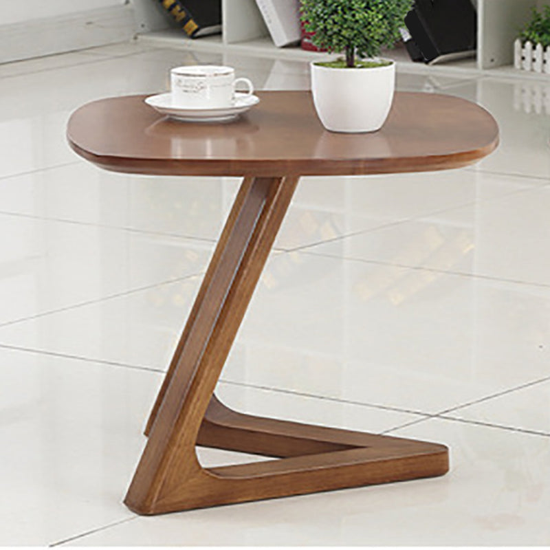 19.69 inch Wide Scandinavian Sofa Side Accent Table Solid Wood Side End Table