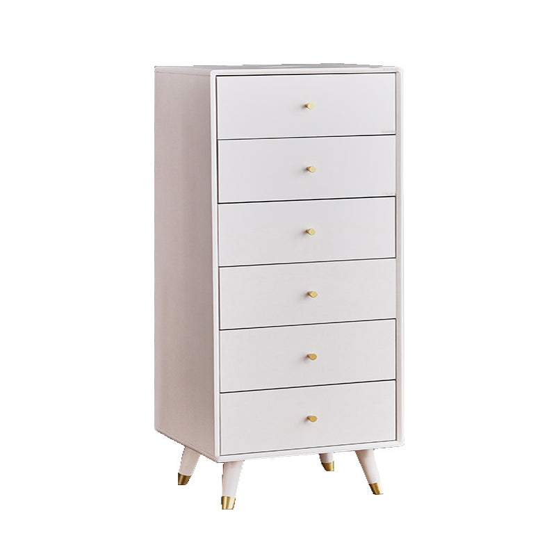 Modern Wood Cabinet Straight Legs Knobs Side Cabinet with Drawer