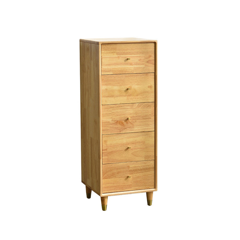 Modern Wood Cabinet Straight Legs Knobs Side Cabinet with Drawer