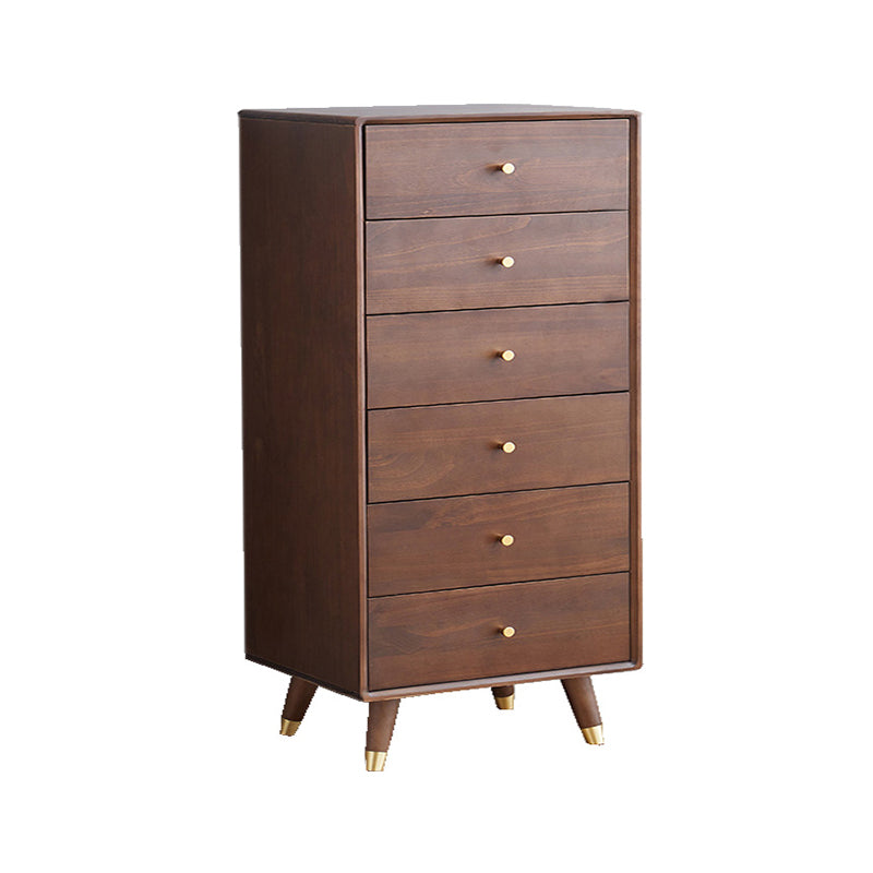Modern Wood Cabinet Straight Legs Knobs Side Cabinet with Drawer