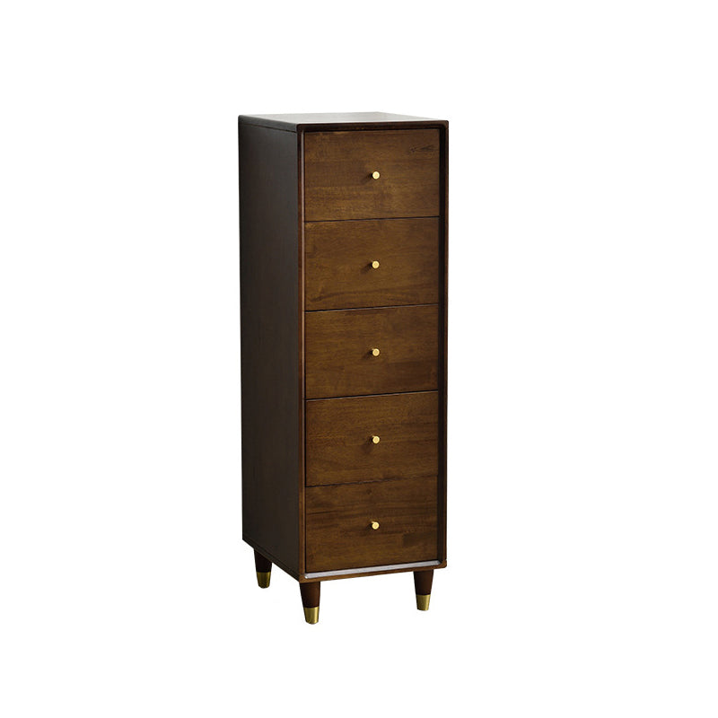 Modern Wood Cabinet Straight Legs Knobs Side Cabinet with Drawer