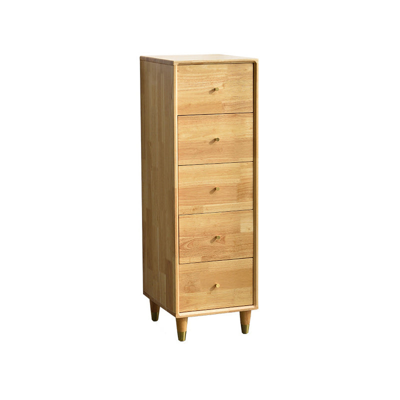 Modern Wood Cabinet Straight Legs Knobs Side Cabinet with Drawer