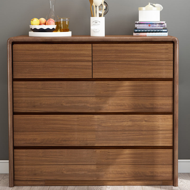 Contemporary Horizontal Chest Bedroom Storage Chest with Drawers