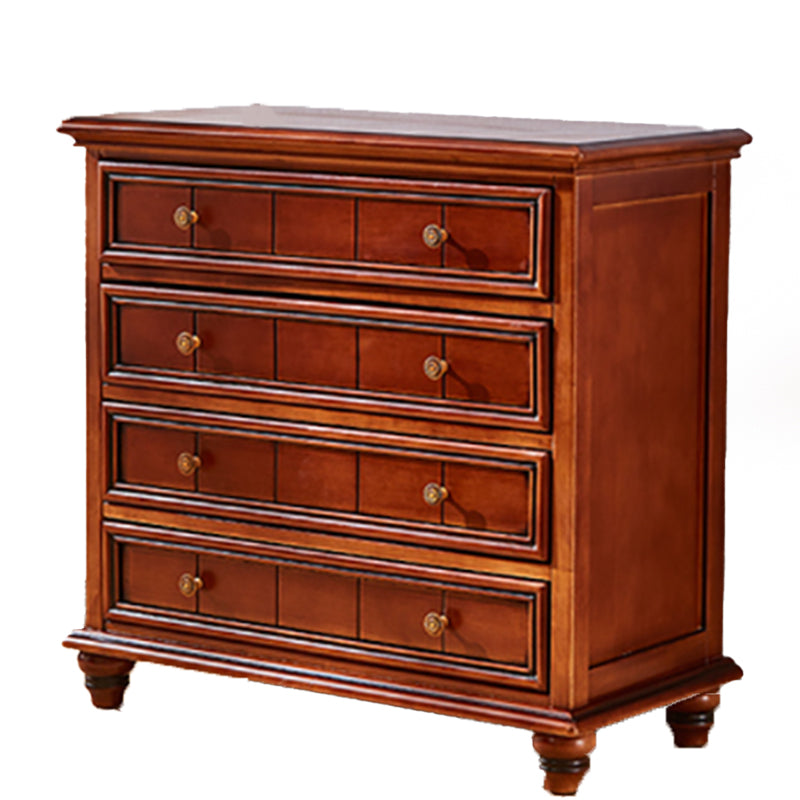 Glam Style Storage Chest Solid Wood Storage Chest Dresser with 3/4/5 Drawers