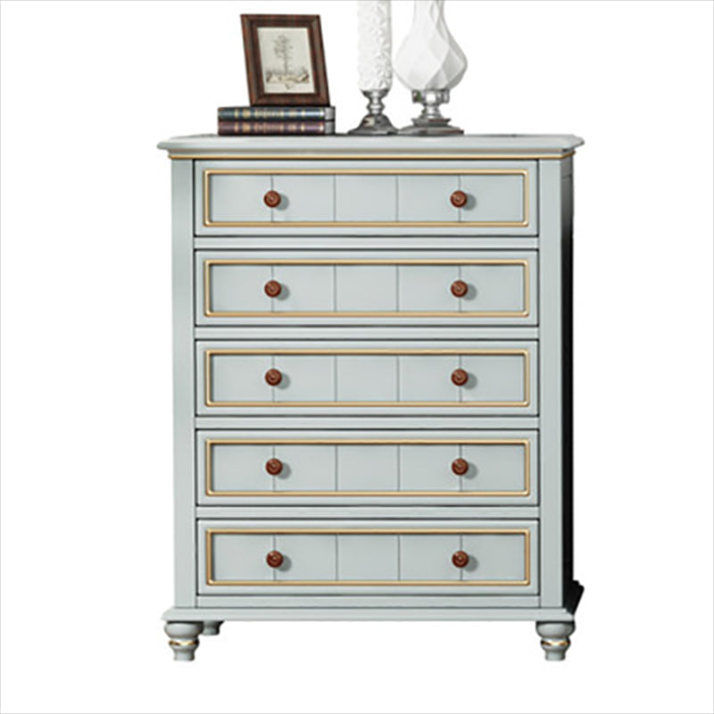 Glam Style Storage Chest Solid Wood Storage Chest Dresser with 3/4/5 Drawers