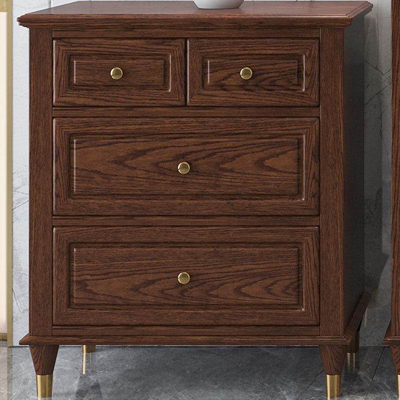 American Traditional Dresser Solid Wood Storage Chest , 16.11" W