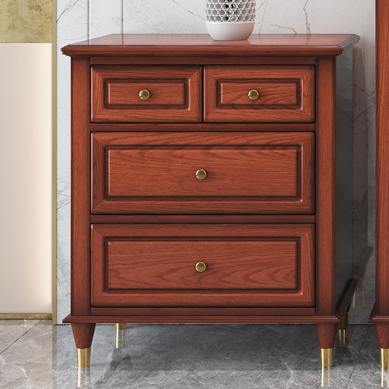 American Traditional Dresser Solid Wood Storage Chest , 16.11" W