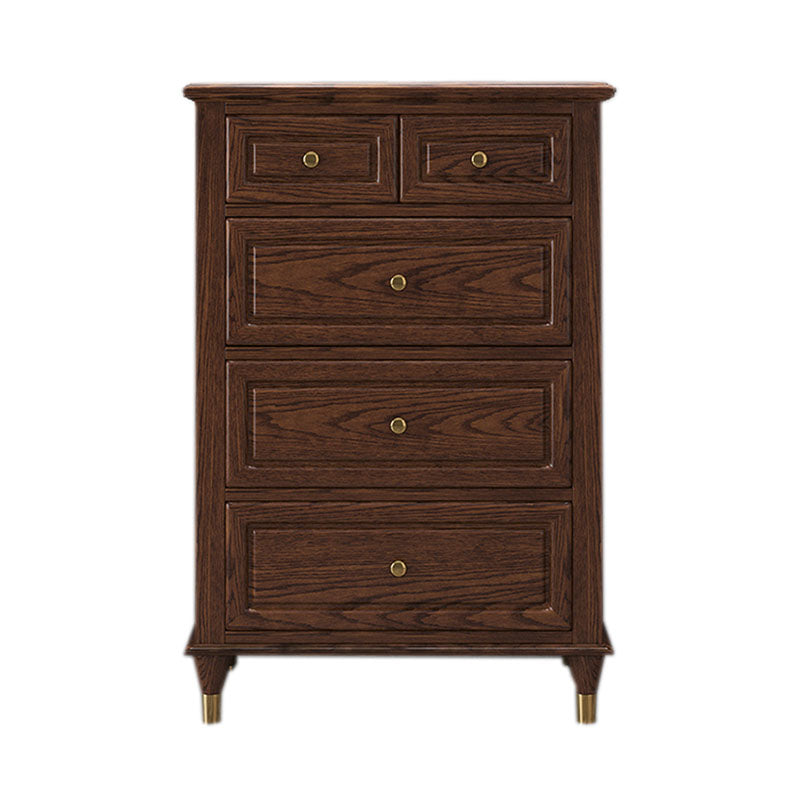 American Traditional Dresser Solid Wood Storage Chest , 16.11" W