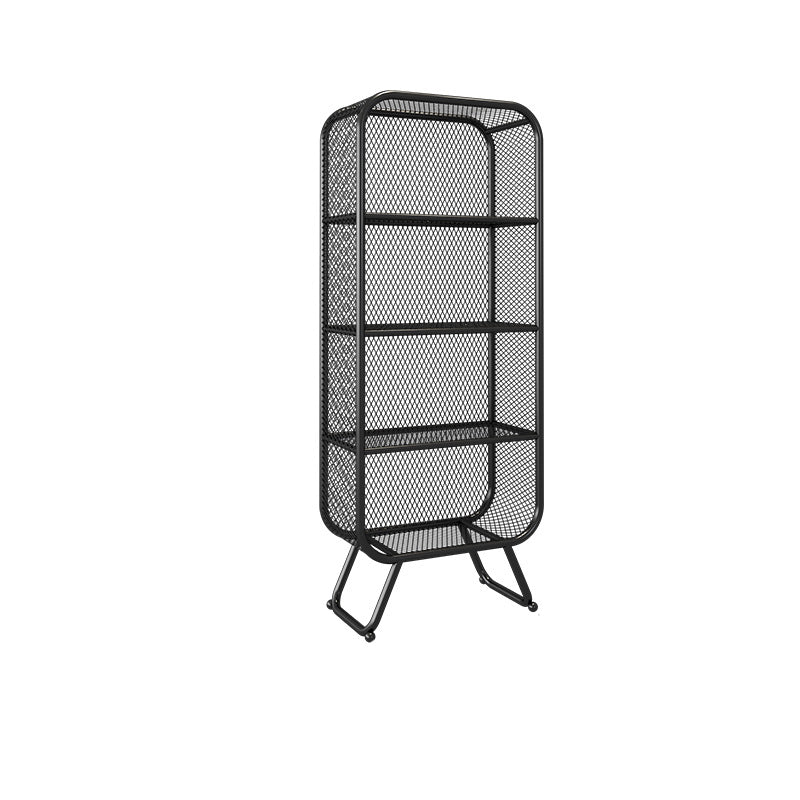 Shelves Included Bookcase Vertical Metal Bookshelf Closed Back