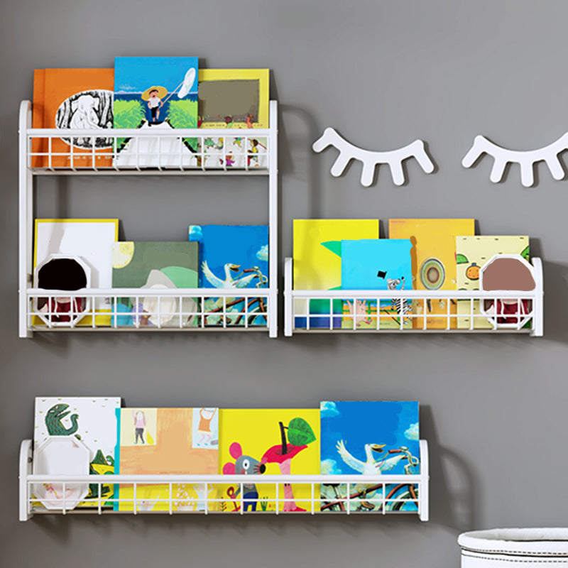 Wall Unit Modern Shelf Bookcase Metal Open Bookcase for Home
