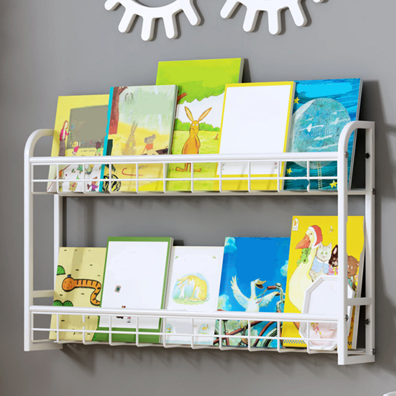 Wall Unit Modern Shelf Bookcase Metal Open Bookcase for Home