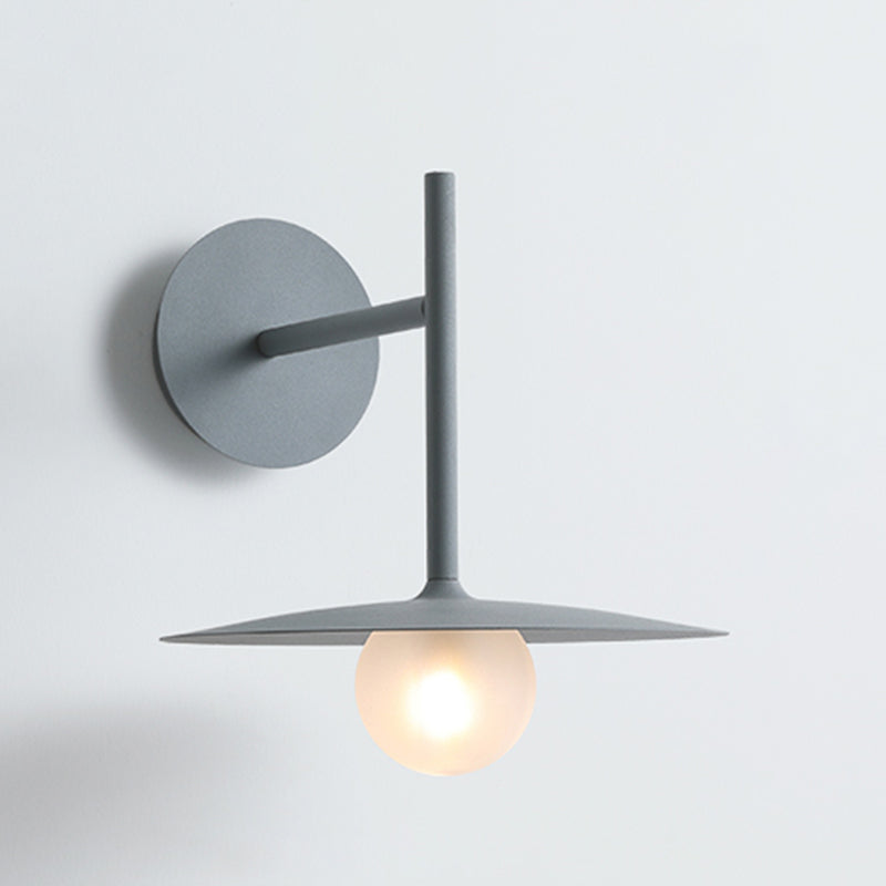 Industrial Style Metal Wall Mount Light Circle Shape Wall Lamp for Living Room