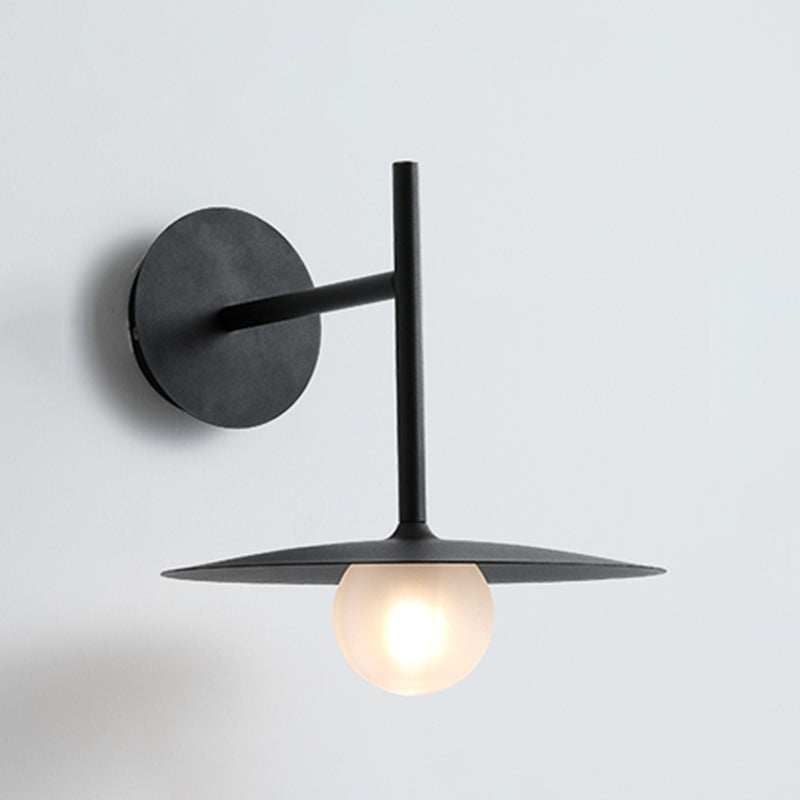 Industrial Style Metal Wall Mount Light Circle Shape Wall Lamp for Living Room