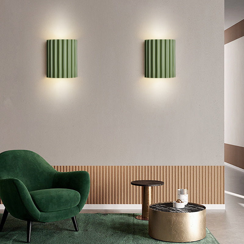 Modernism 2-Light Polished Finish Wall Mounted Sconce LED Wall Light