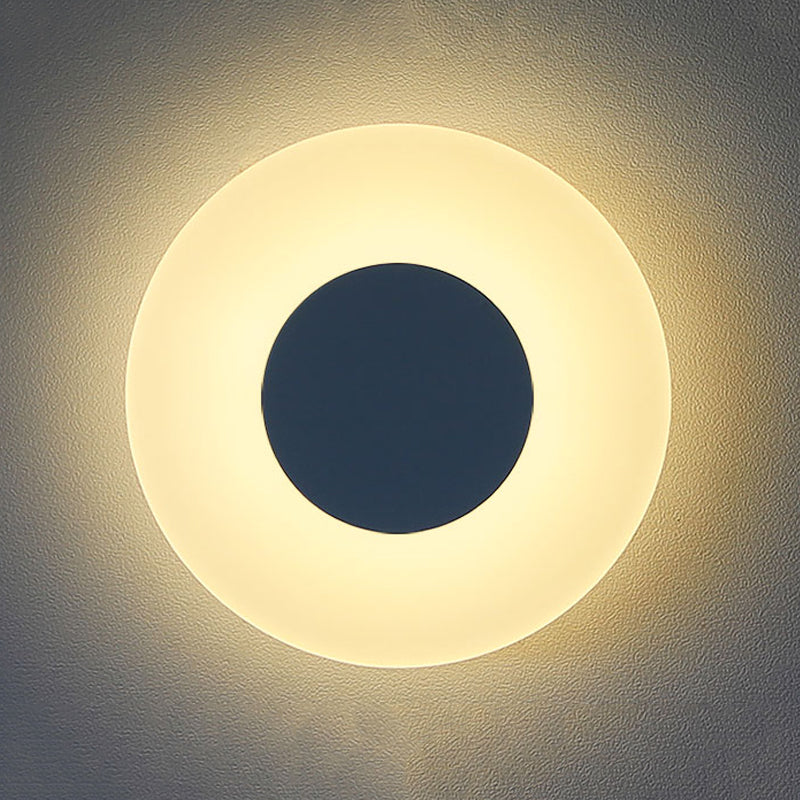 Minimalistische ultradunne acryl SCRYL SCRYCE LIMMUTE LED LED WANDELICT SCONCE In warm/wit/natuurlijk licht