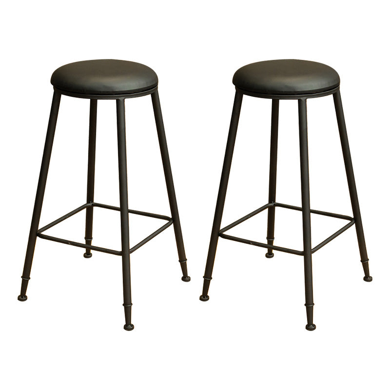 Industrial 1/2/3 Pieces Solid Wood Bar Table Set Adjustable Counter Set