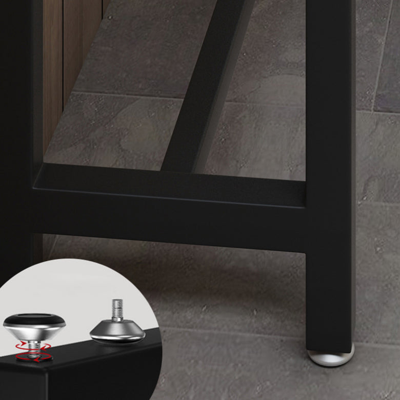 Modern 1/2/5 Pieces Reclaimed Wood Bar Table Set Fixed Table Counter Table