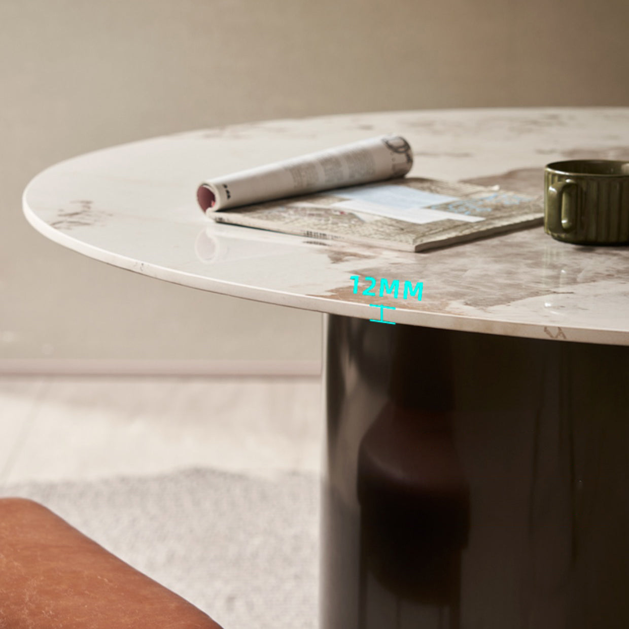 Modern Dining Set 1/4/5/7 Pcs Stone Top Table with Solid Wood Frame Chairs