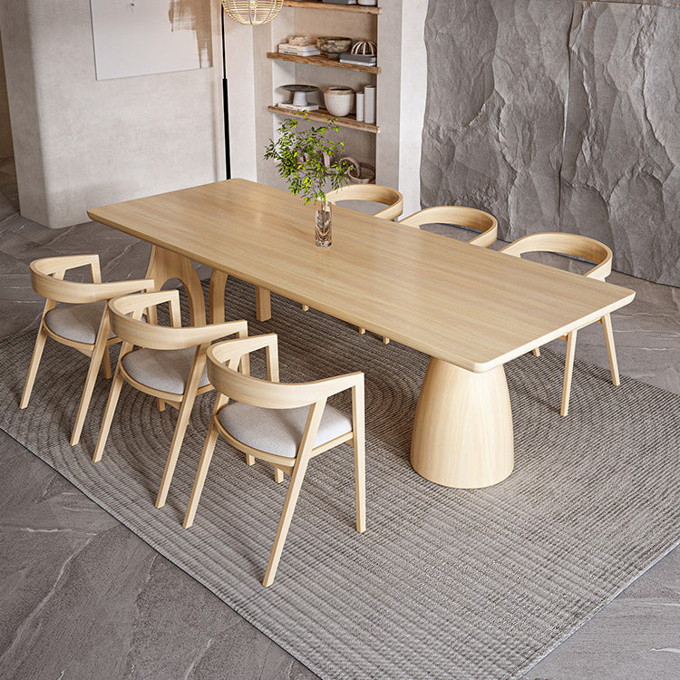 Industrial Solid Wood Dining Table Set 1/2/7 Pieces Dining Set