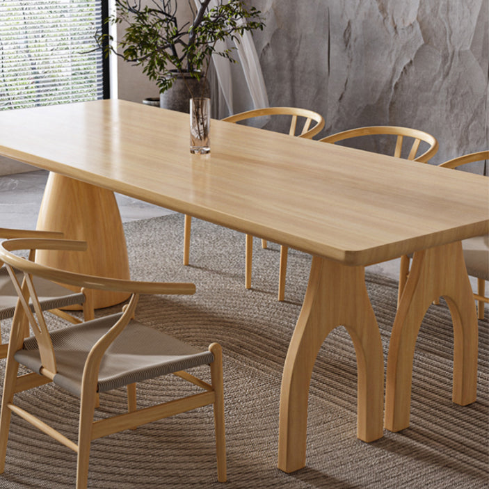 Industrial Solid Wood Dining Table Set 1/2/7 Pieces Dining Set