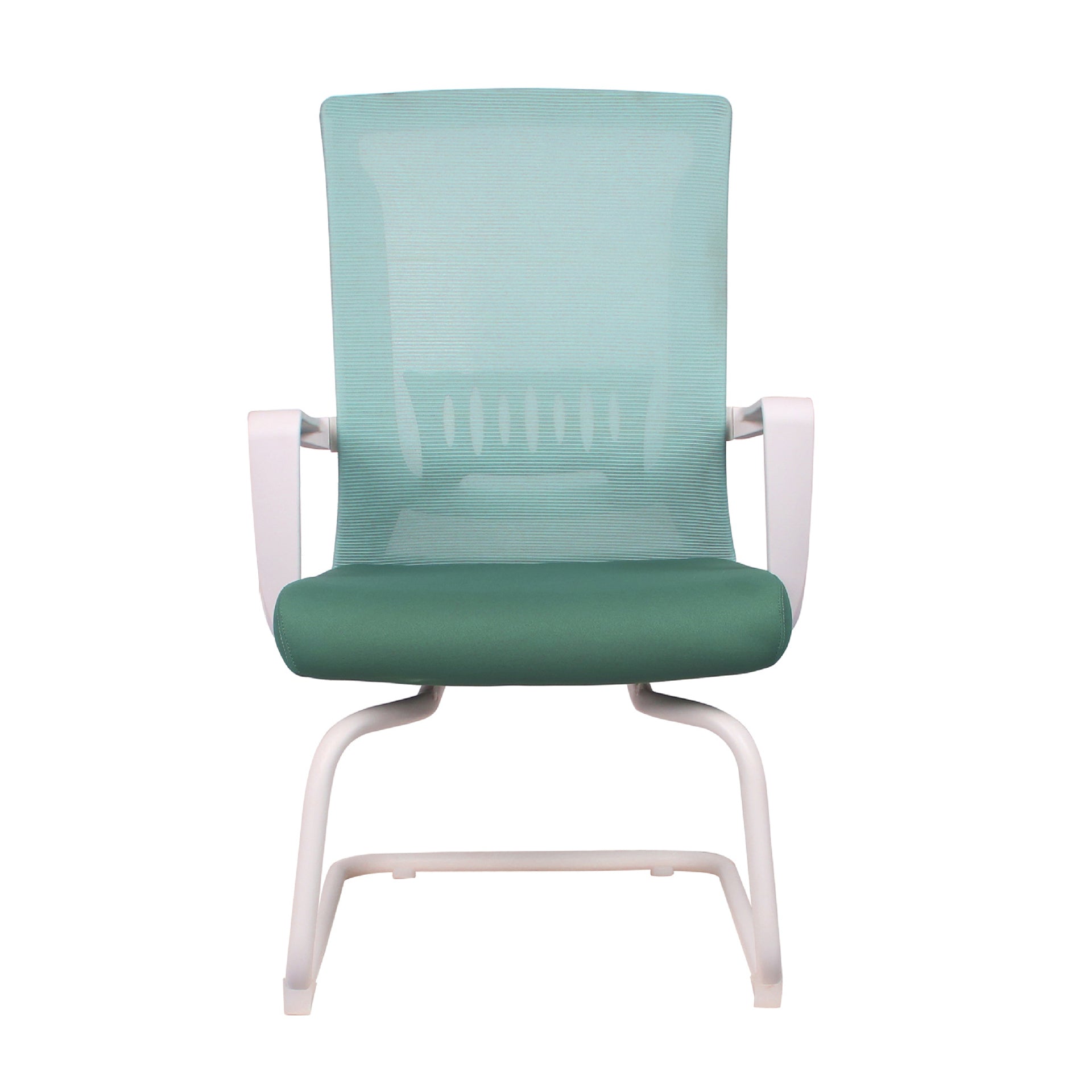 21"W Contemporary Desk Chair Green Breathable AirGrid Office Chair