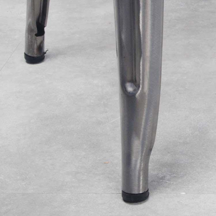 Industrial Square Backless Bar Stool Metal Indoor Stool for Bristol